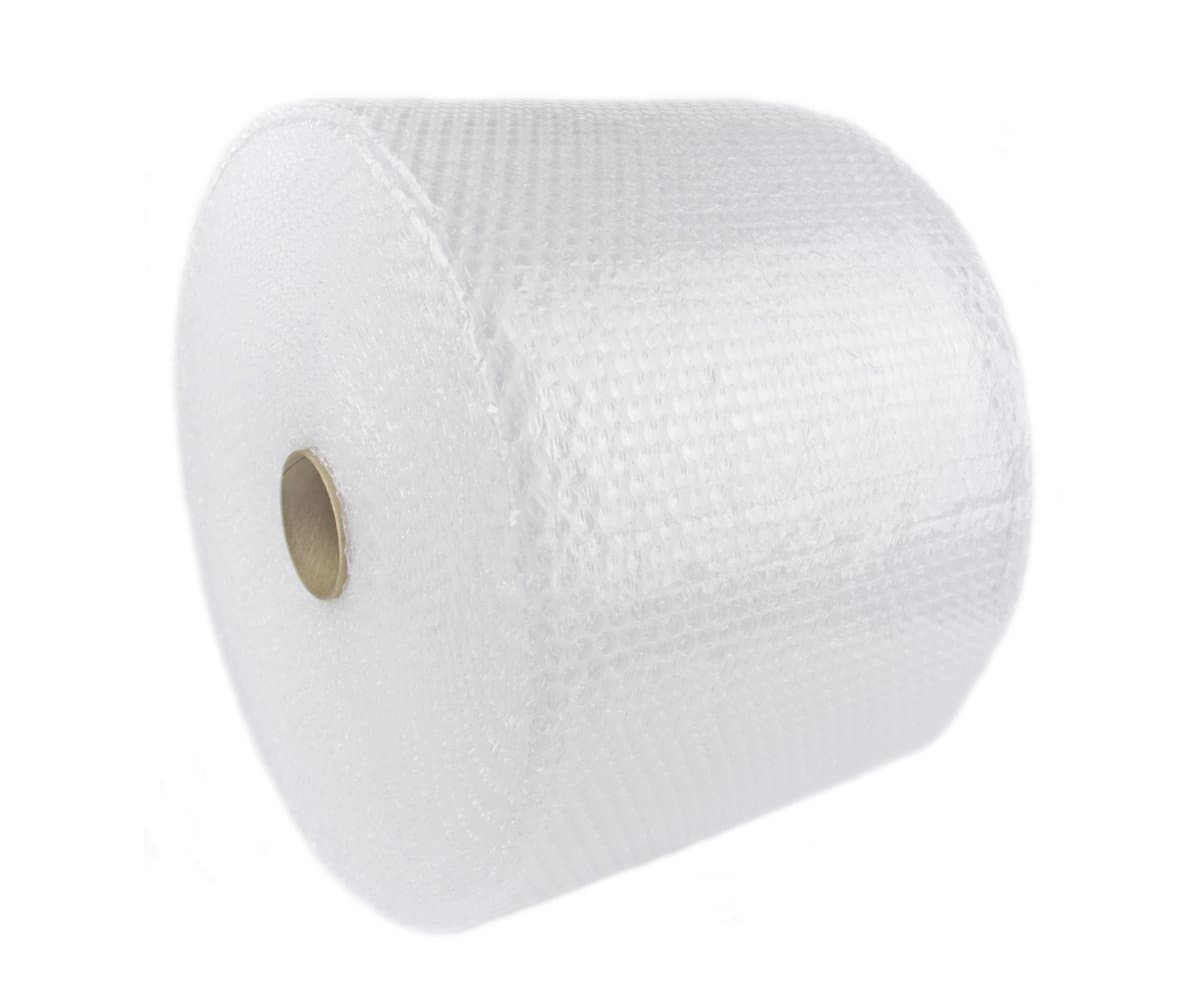 LandyPackaging Bubble Small Bubble Cushioning Wrap 700' 3/16", Bubble Roll 12" Wide, Perforated Every 12"