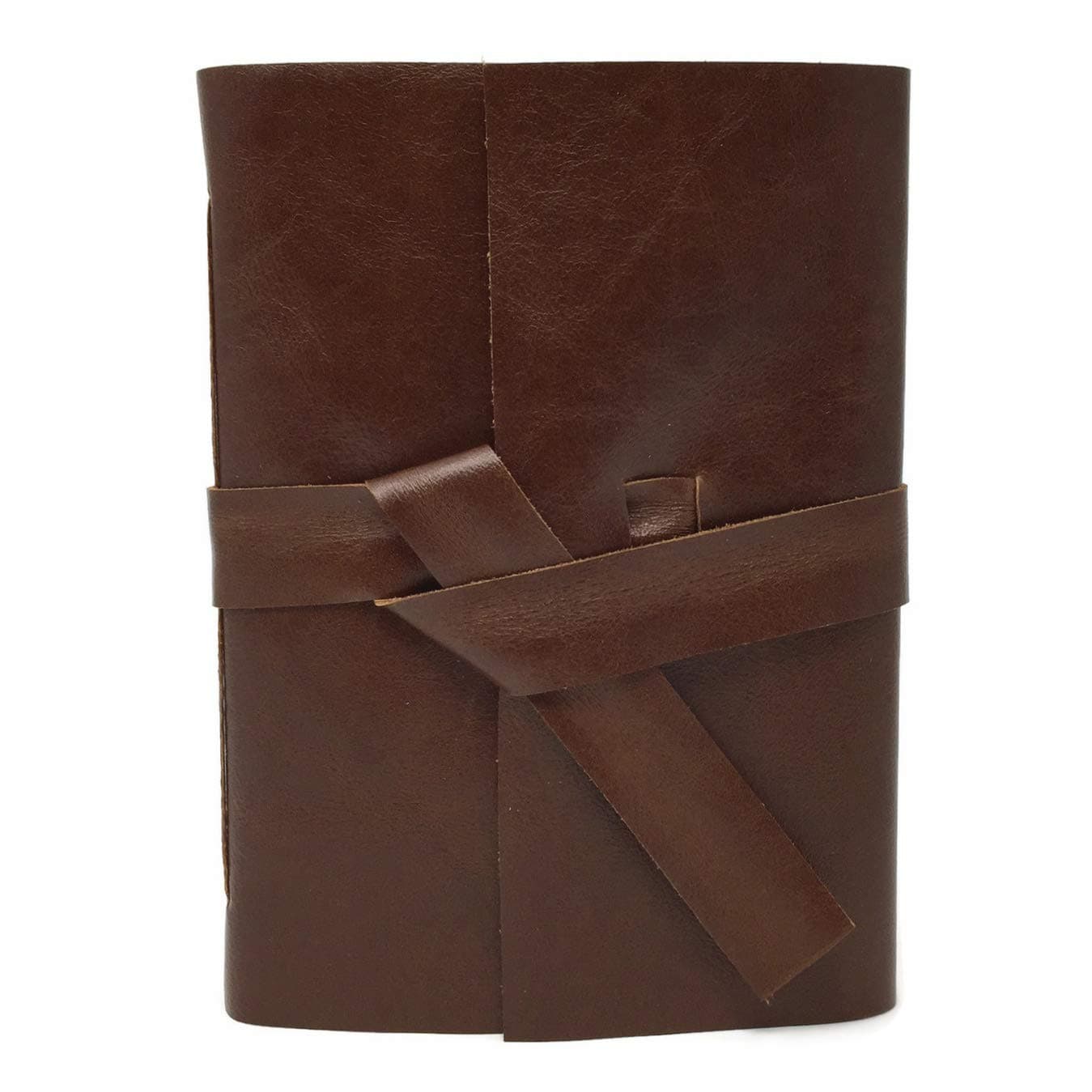 Mens Lined Leather Bound Journal, Large Handmade Writing Notebook for Him, Christmas Gift for Dad