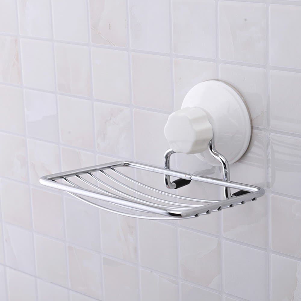 theBathMart Power Lock Suction Cup Soap Dish Holder