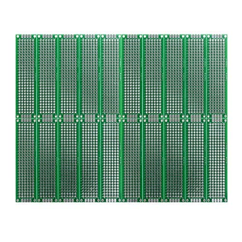 BENGIX Double Side Circuit Board Plated Through PCB Board 2cm x 8cm,20pcs