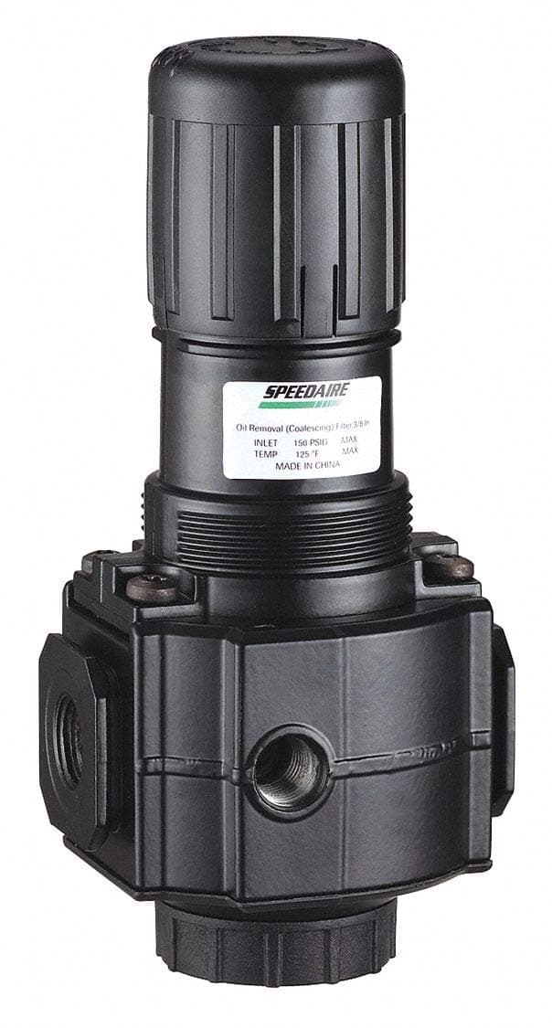 1/2" General Purpose Air Regulator, 220 cfm Max. Flow - Regulators