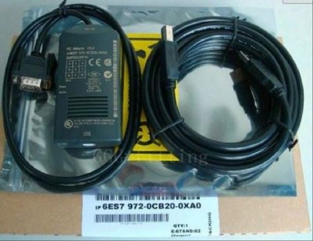 YVZOTCK ® Enhanced USB/MPI Programming Cable for Siemens S7-200/300/400 PLC,MPI/PPI/DP Profibus Win7 64 6ES7 972-0CB20-0XA0 TIA V13