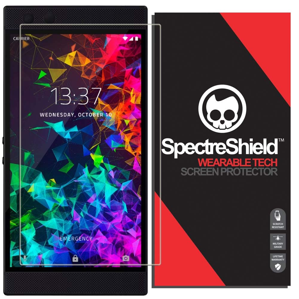 Spectre Shield Screen Protector for Razer Phone 2 Screen Protector (2019) Case Friendly Accessories Flexible Full Coverage Clear TPU Film