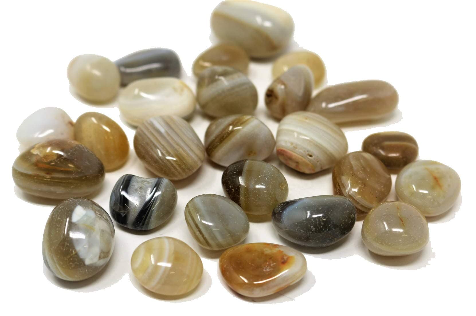 Marcopolo Gems Botswana Agate Tumbled Stone