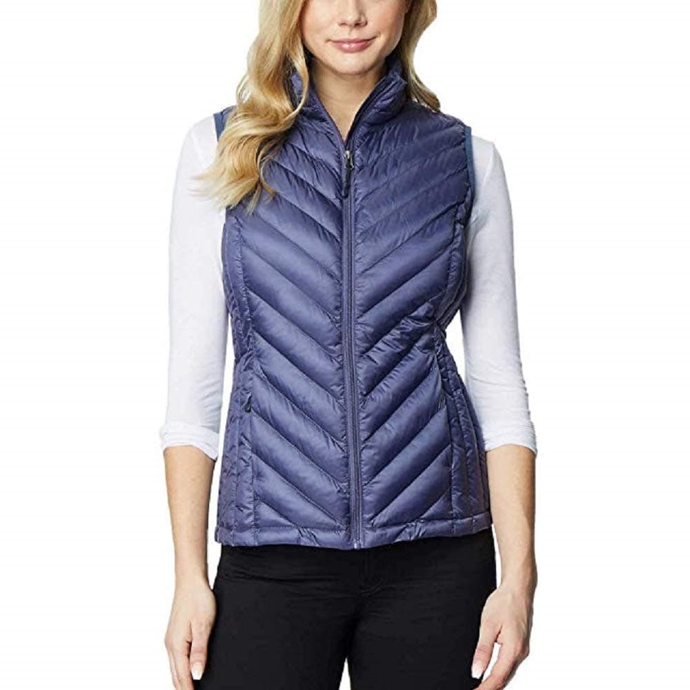 Womens Packable Vest (X-Small, Orion Blue)