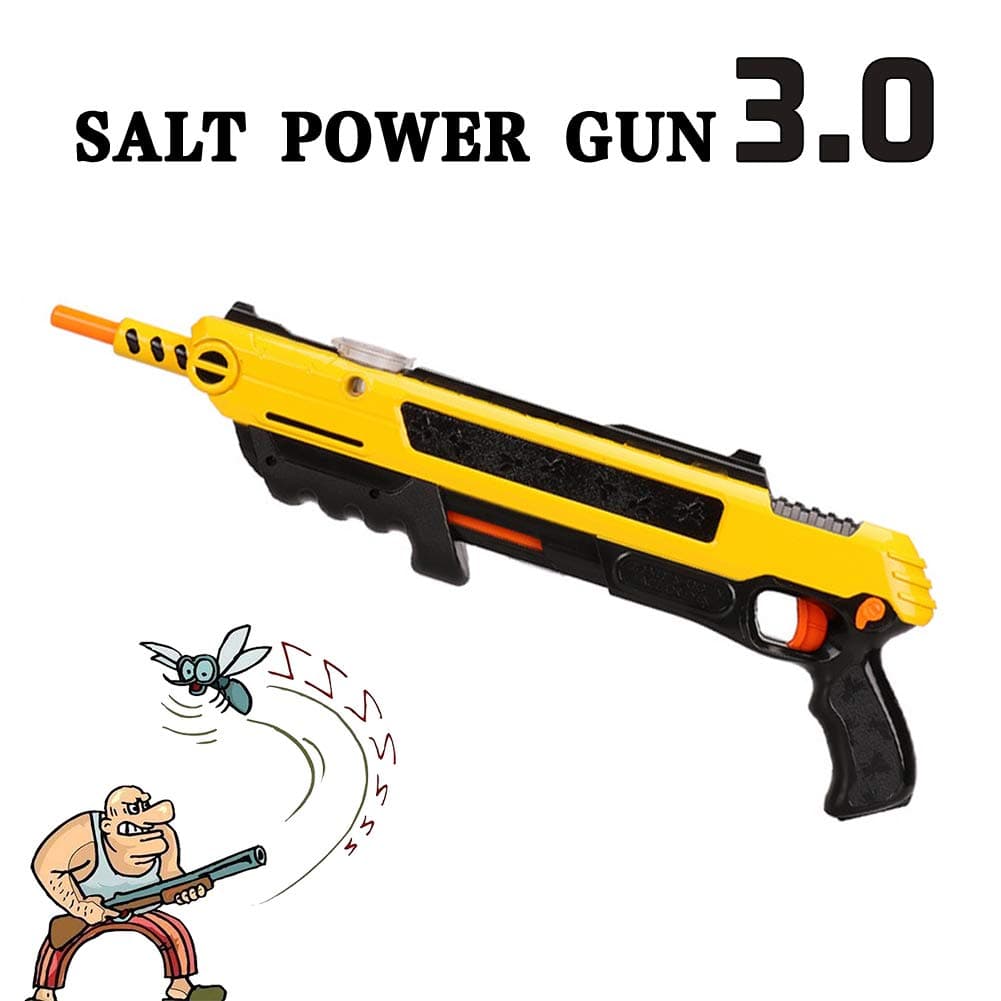 APOKI Salt Fly Killer Mosquito Killer Salt Bug Creative Mosquito Model Toy Fly Catcher Artifact Environmental Salt 3.0 Fly Killer For Adult Or Kids Blow Gift