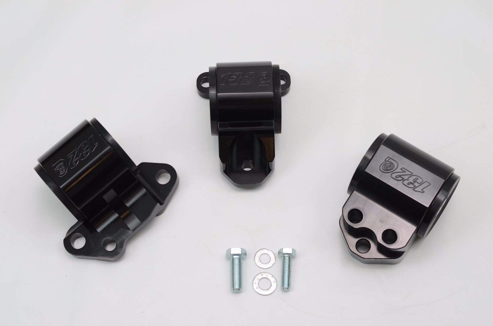 B & D series motor mount 3 bolt driver side black billet EG DC2 75A Stiffness