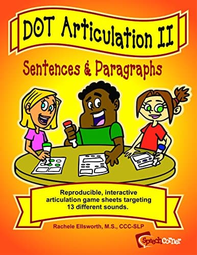 Speech Corner Dot Articulation 2 - Educational Workbook Paperback – January 1, 2003