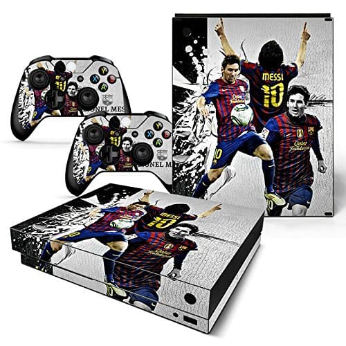 FriendlyTomato Xbox One X Console and Wireless Controller Skin Set - FCB 10 - XboxOne X XOX Sticker Vinyl