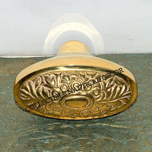 BRASS SOLID STICK VICTORIAN HEAD HANDLE VINTAGE WALKING AMAZING STYLE