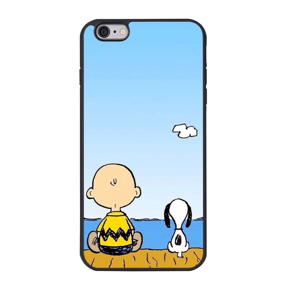 Peanuts and Snoopy iPhone 6s Plus Case,Peanuts and Snoopy Cover for Iphone 6s/6 Plus TPU Case