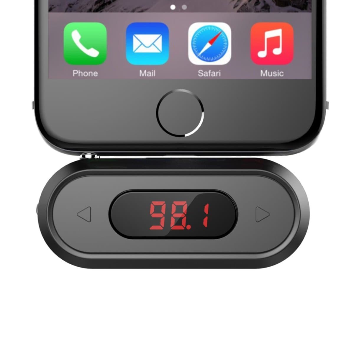 Doosl 3.5 mm FM Transmitter Hands-Free Calling Wireless Radio Car Kit, Compatible with iPhone, iPad, iPod, Samsung, HTC, MP3, MP4 and Most Devices with 3.5 mm Audio Jack