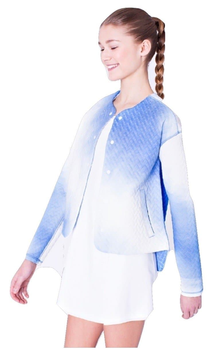 Ivivva Snap to Practice Warm Jacket sz 6