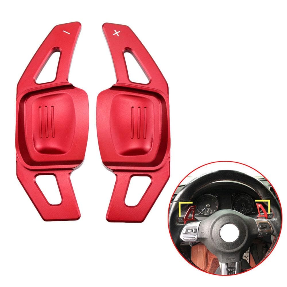 QOHFLD Shift paddle Steering Wheel Shift Paddle Shifter, for VW Golf 7 Van Travel Tiguan Teramont C-Trek 2017 2018 Accessories