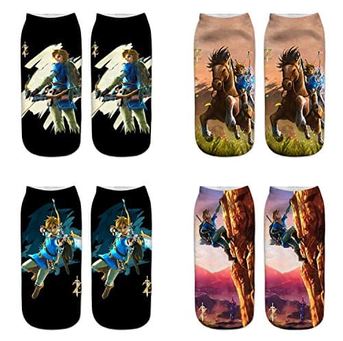 Casual socks Link Pattern Socks Crew socks