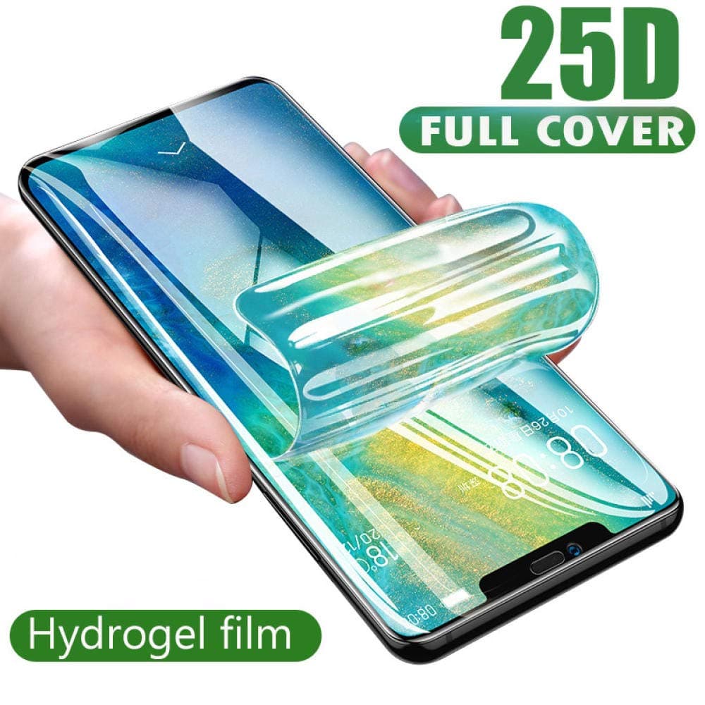 STCMW [3pcs] 25D Screen Protector Hydrogel Film For iphone 7 6 6s 8 Plus Protective Film For iphone X XR XS Max 11 pro max Not Glass@For iPhone XS_Hydrogel film