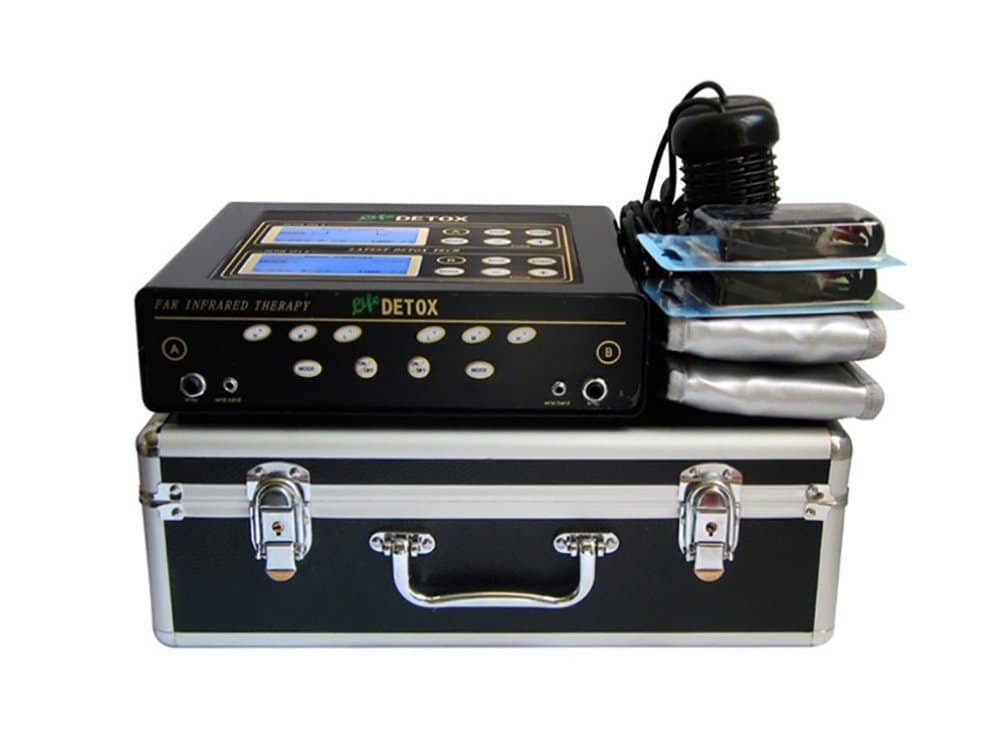 ZBLL Professional Ionic Detox Foot Bath Bath Spa Cleanse Machine, Cell Spa Infrared Belt