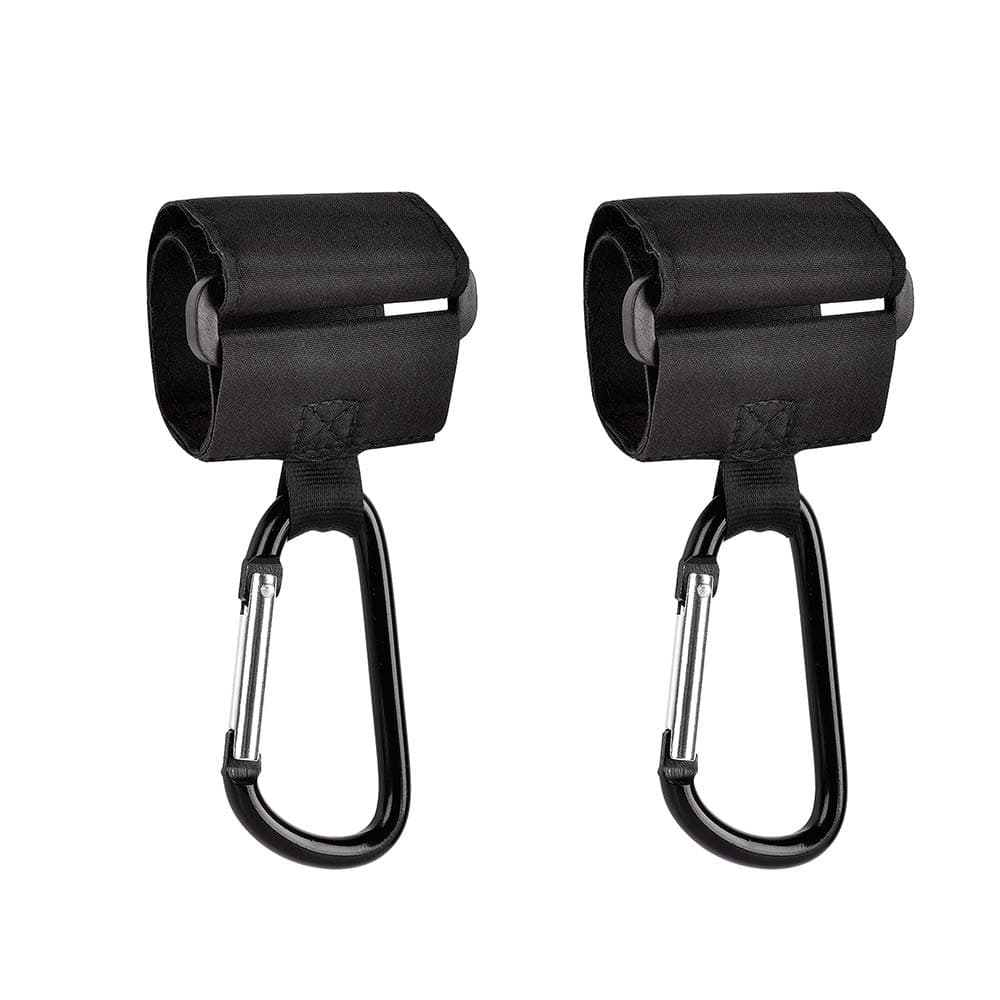 Stroller Hooks, iitrust Buggy Clips, 2-Pack, Hook Your Shopping & Bags Safely on Your Pushchair or Stroller, Clip Your Handbag or Baby Change Bag to Your Pram, Each Hook Supports 5 kg - Universal fit