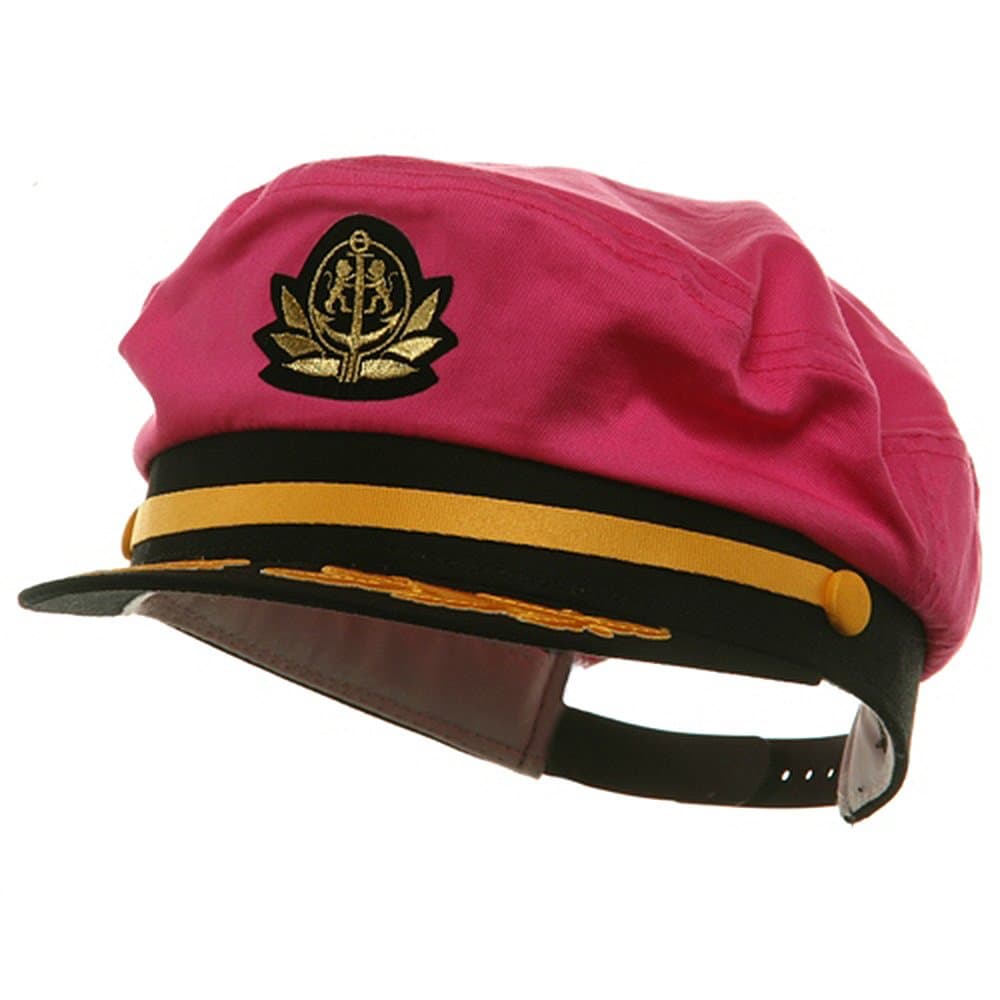 Adjustable Captain Hat-Pink Flagship W39S25C
