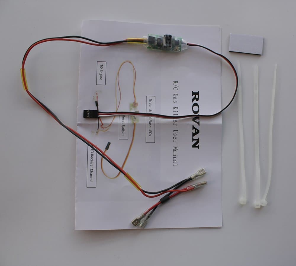 Bestdotek Remote Kill Switch kit for HPI Baja 5B buggy 5T King Motor T1000 LOSI