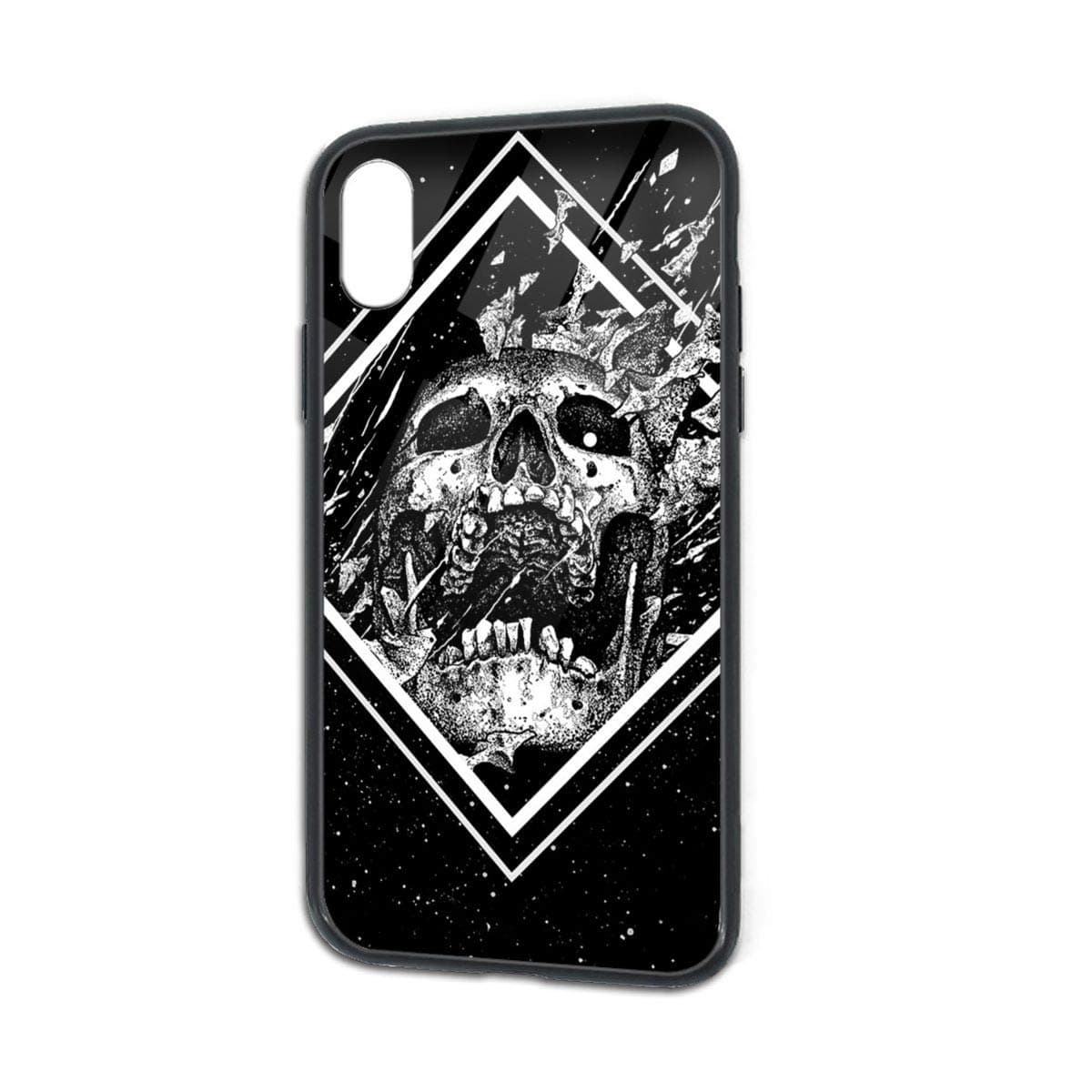 Destiny Game Raid Slim Thin Case with Tempered Glass Screen Protector for Apple iPhone X/XS