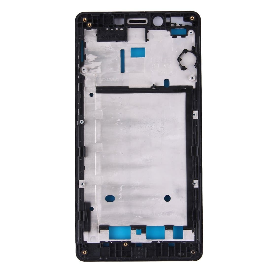 Dfg LCD shield LCD Screen Replacement For Xiaomi Redmi Note (4G Version) Front Housing LCD Frame Bezel(Black) Assembled LCD Screen (Color : Black)