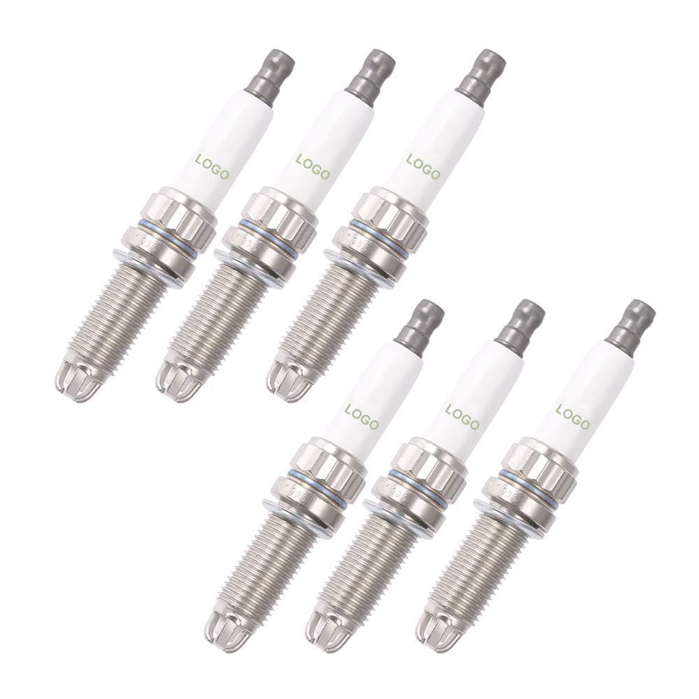 Spark Plugs ZGR6STE2 For BMW E60 E90 E92 E93 135i 335i 335xi 535i 535xi 740i 740li X6 Z4 (6-Pack)
