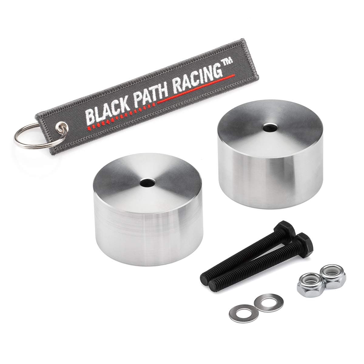 BlackPath - For Nissan Motor Mount Kit 300ZX Solid Engine Mounts (Polished) T6 Billet