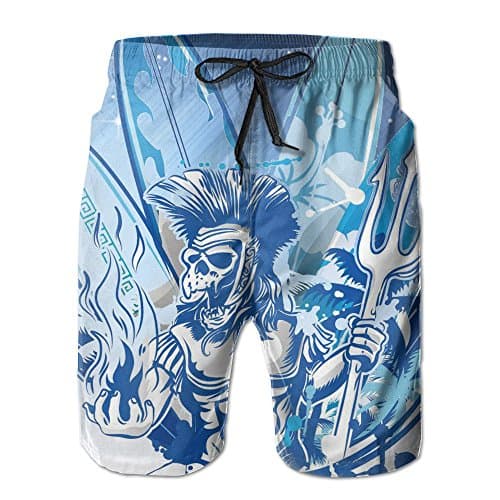 Men Funny The Devil With A Fork Shorts For Men