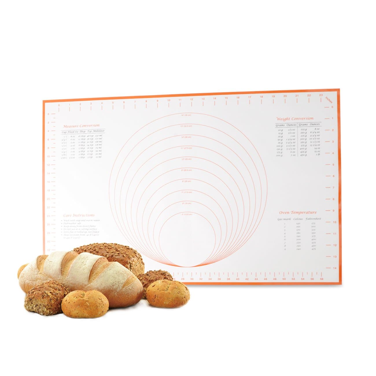 Eazeehome 66×44CM Extra Large Silicone Baking Mat Non Stick for Pastry Rolling Dough Working Mat Non Slip Pizza Breads Desserts