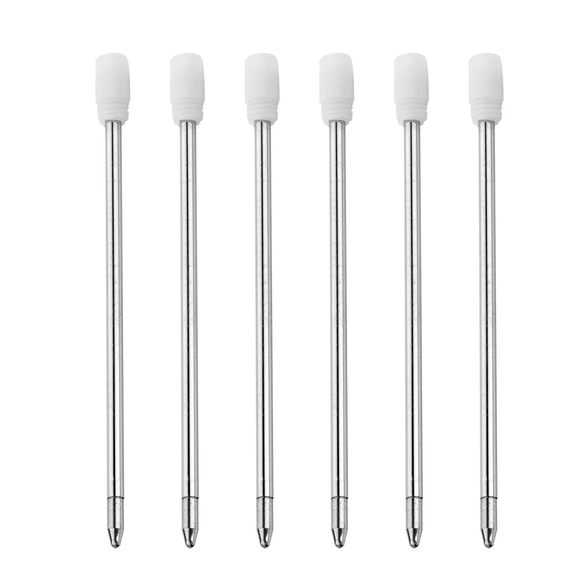 Multifunction Tool Pen Ballpoint Pen Refills, Replaceable Refills for 6 in 1 & 7 in 1 Stylus Pen Ballpoint Pens - Black Ink (6pack)