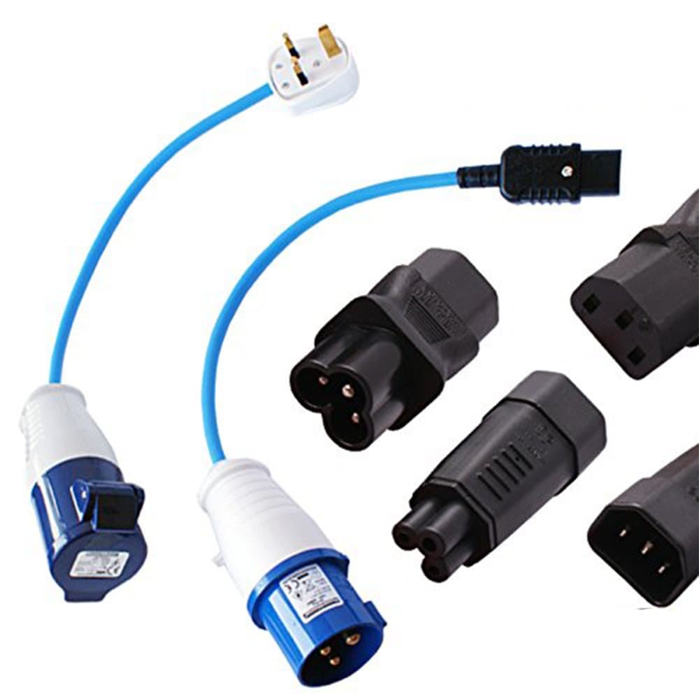 PAT Test Adaptor Set - 230volt Plug, Socket and Power Lead Adaptors LDM-230-A1