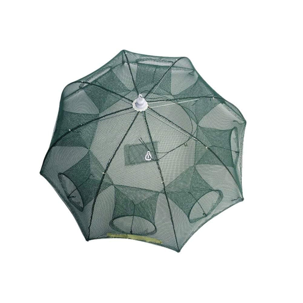 Starmood Fishing Net Nylon Automatic Foldable Catch Fish Baits Trap For Fishes Shrimp Minnows Crab Cast Mesh