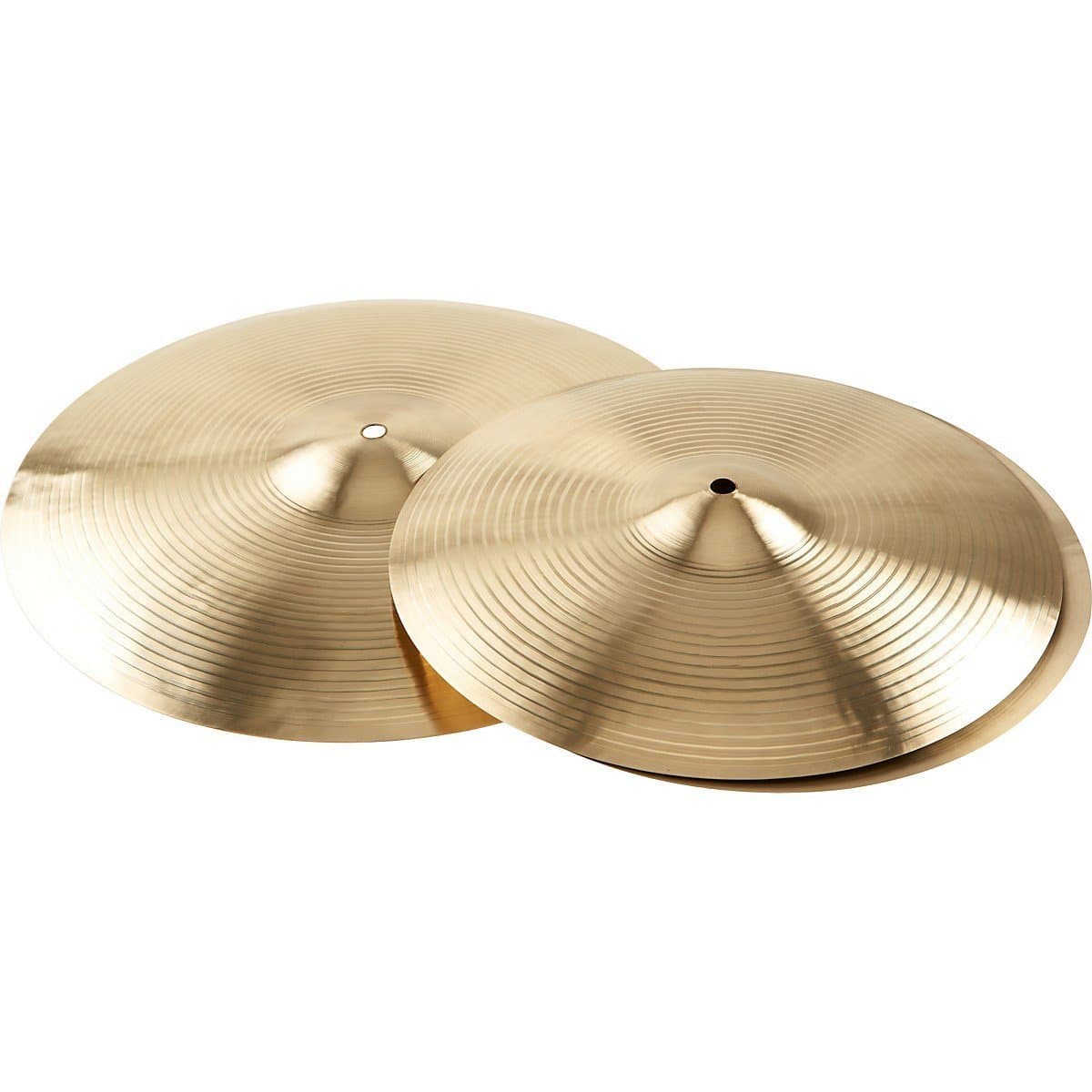 Beginner's Cymbal Pack - Includes: 13" Hi Hat pair & 16" Crash