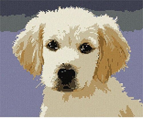 pepita Puppy Needlepoint Canvas