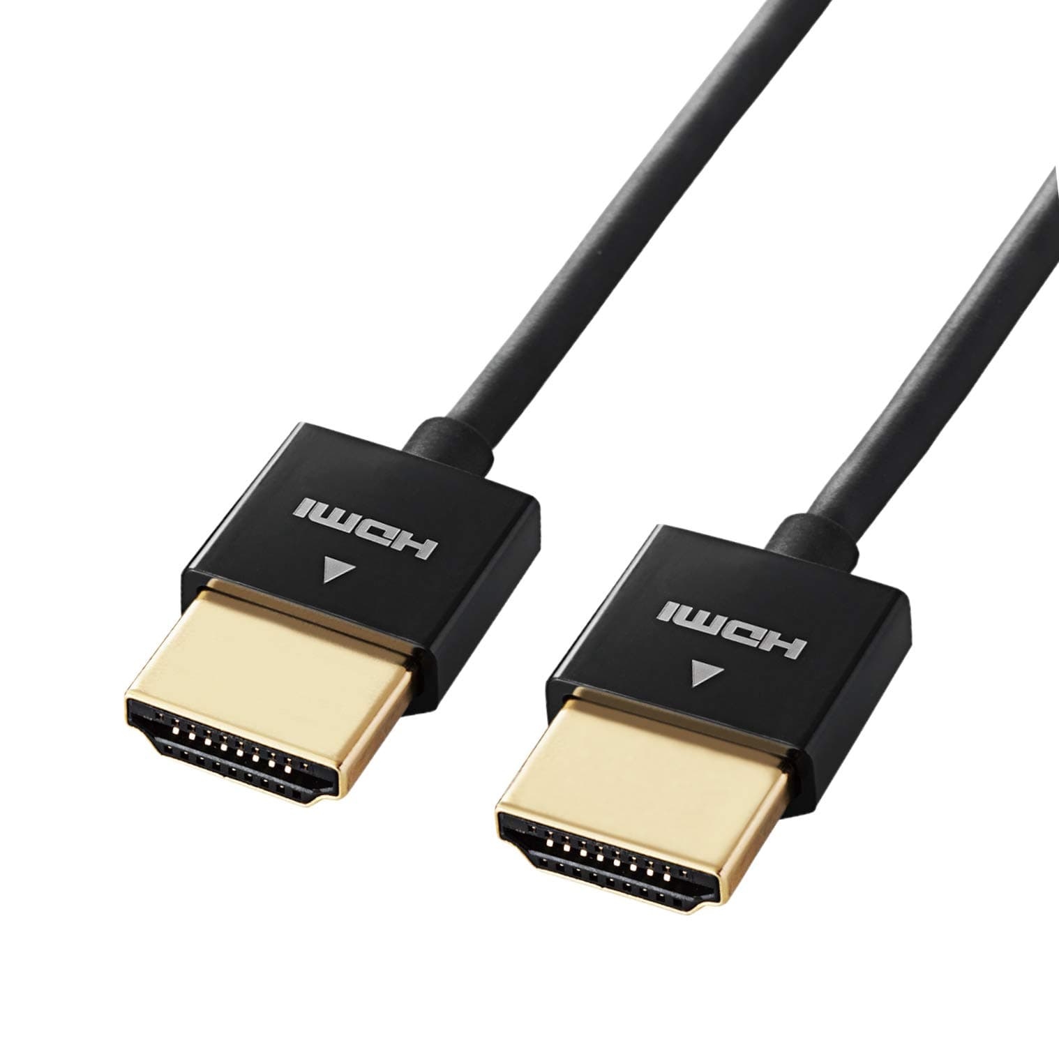 Elecom Ethernet-enabled Super Slim HDMI cable (AA) 0.7m DH-HD14SS07BK