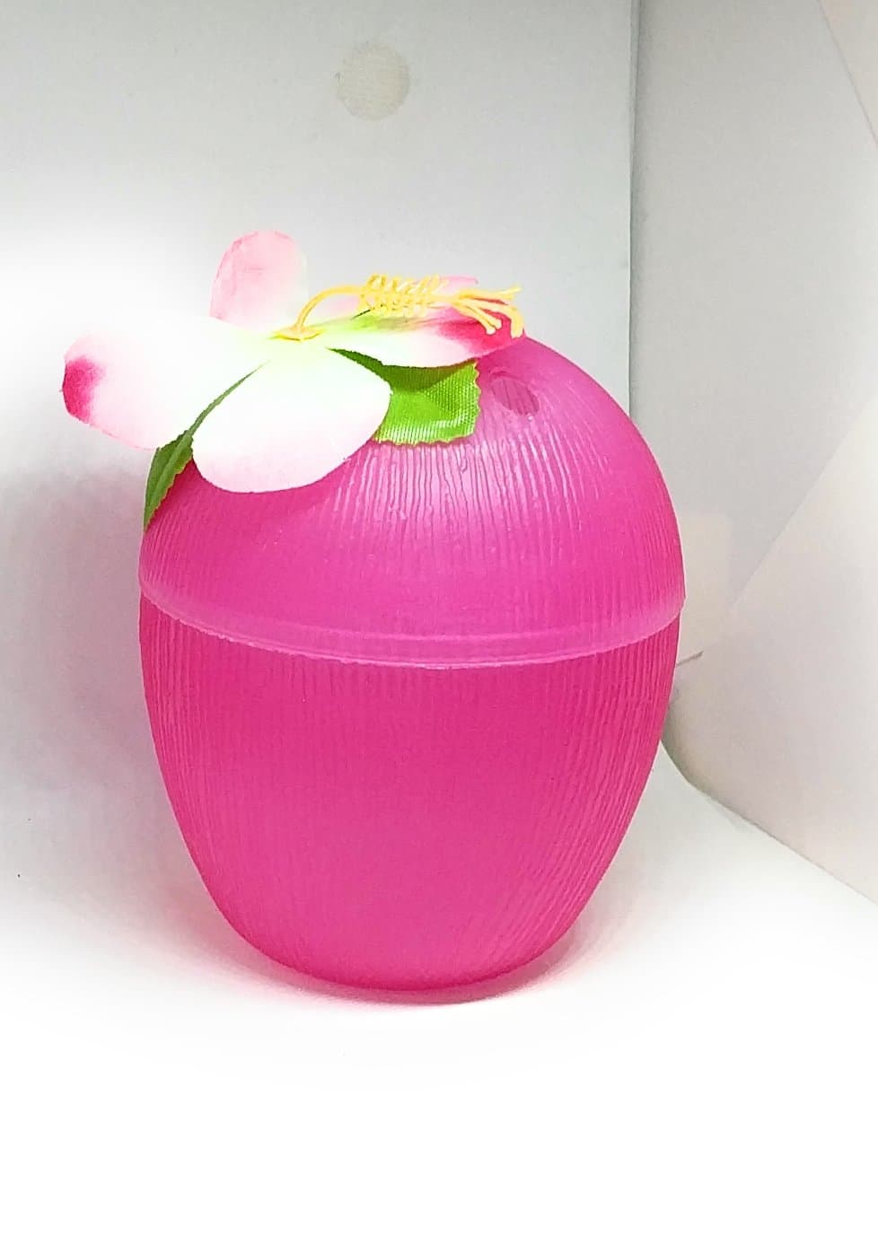 Plastic Luau Coconut-shaped Cups 13 Oz. (3-pack)