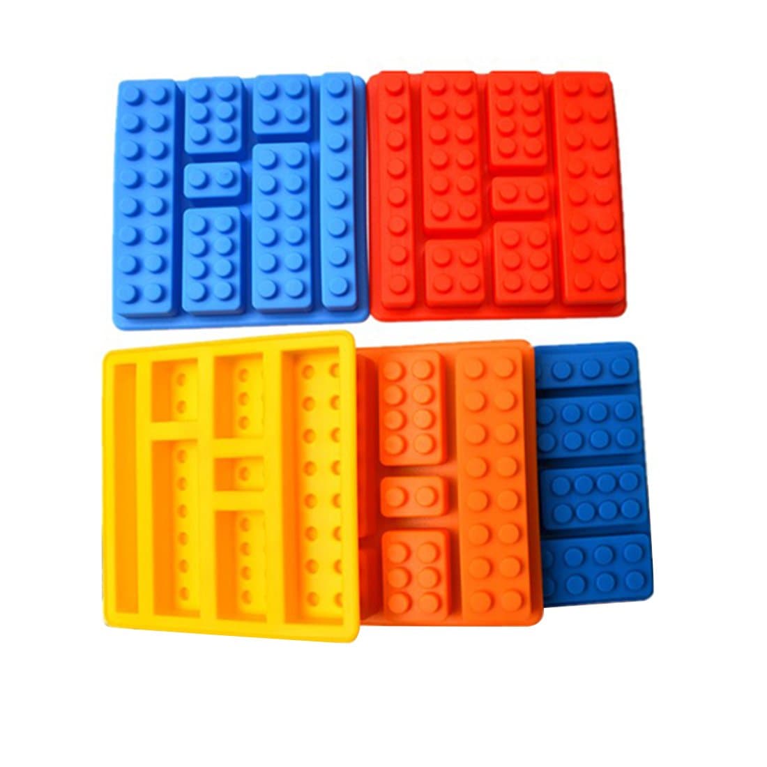 Blocks Bricks Building Ice Cube Tray Chocolate Candy Party Jelly Mould Maker Random Colour Square