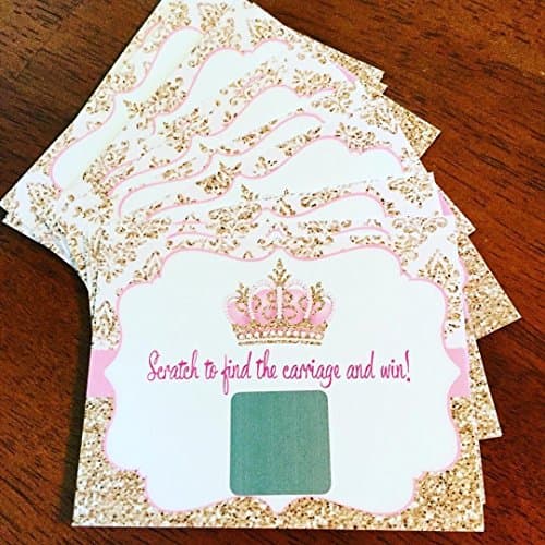 10 Piece Princess Scratch Off Tickets