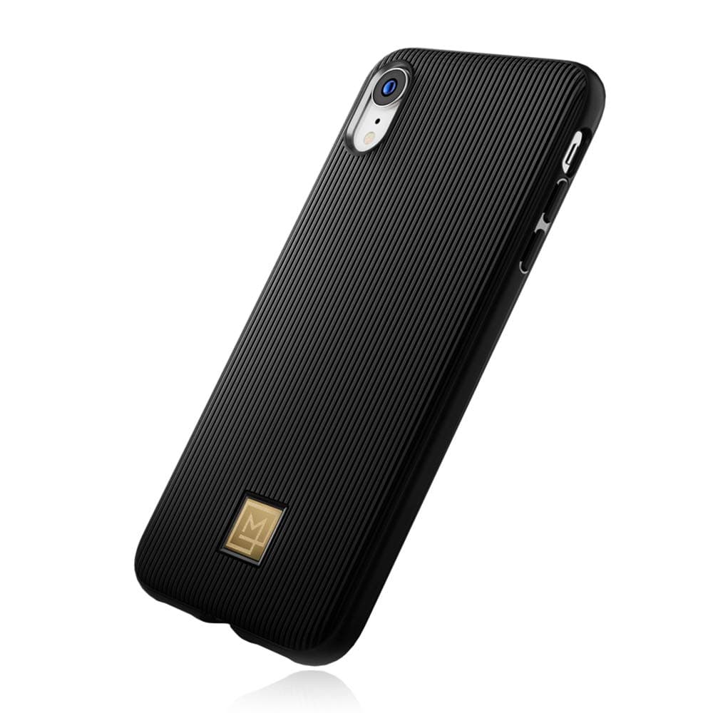 Spigen La Manon Classy Case Designed for iPhone XR (2018) - Black 064CS24960
