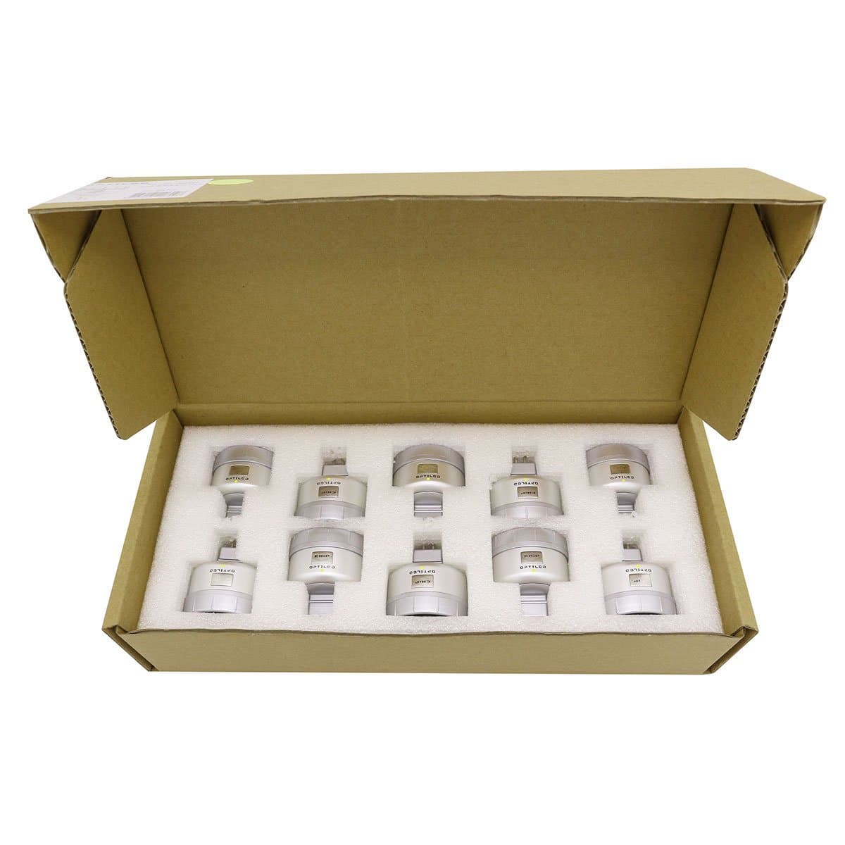 Optiled New 10-Pack GU5.3 3W LED Light Bulbs (Warm White)