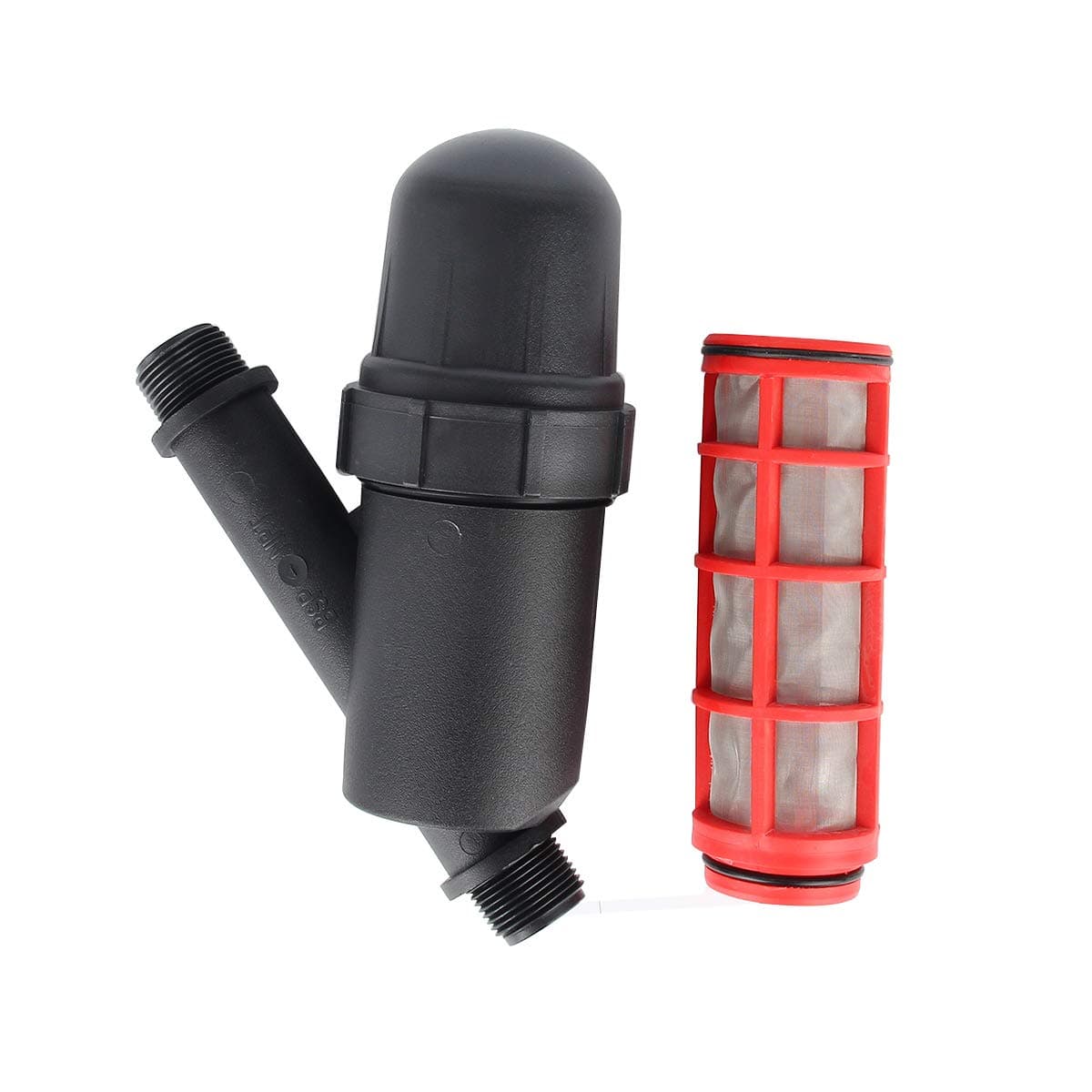 Evilandat Drip Irrigation In-Line Y Screen Filter 3/4" Male Thread 120 Mesh