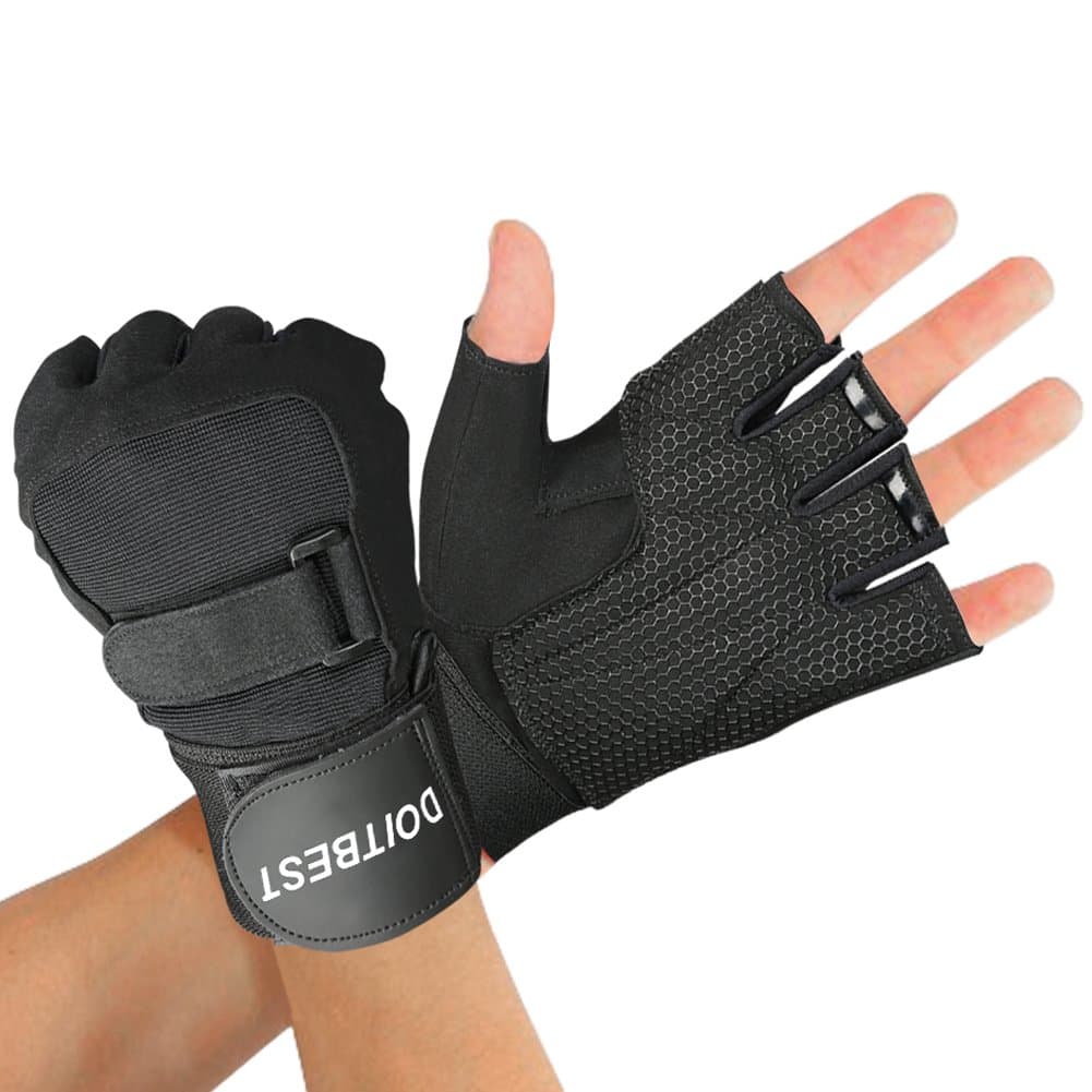 CCLIFE 1/2 PCS Rubber Dumbbells set with solid Handle Weights for Home Gym Exercise