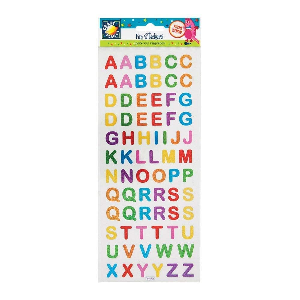 2xAlphabet Fun Stickers