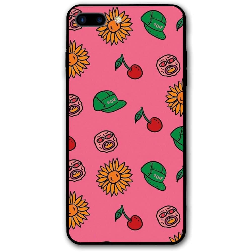 Cherry Explosion iPhone 8 Plus Case, iPhone 7 Plus Case, Glitter Liquid Bling Protective Girls Case Floating Bling Sparkle Luxury Women Case TPU+PC for iPhone 7 Plus/8 Plus