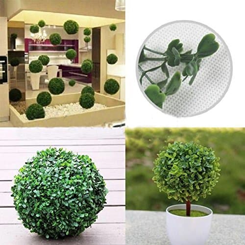 Plastic Artificial Topiary Ball Tree Decoration Plant/30cm