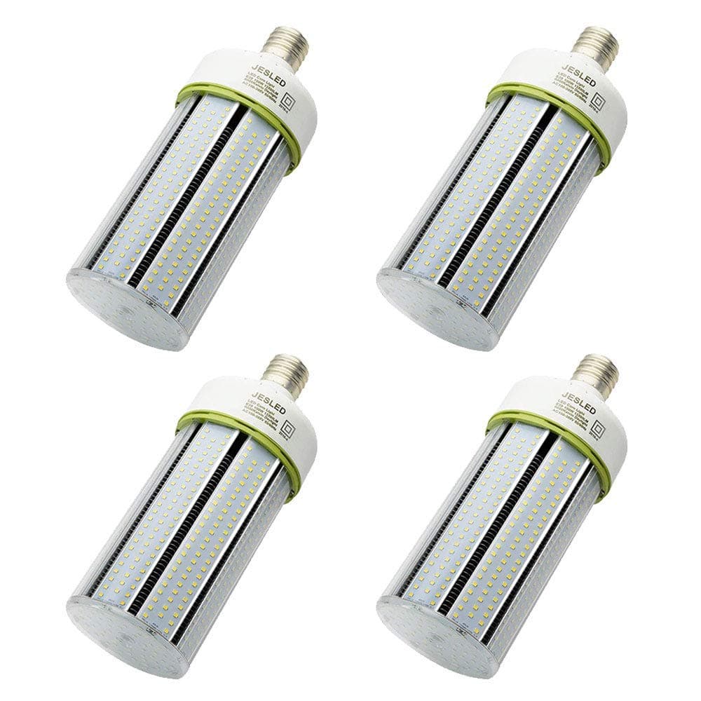 100W LED Corn Light Bulb, E39 Mogul Base LED Bulbs, 7000K 13500LM, 600-800 Watt Equivalent, Metal Halide Lamp Replacement for Garage Warehouse Street Area Lighting(4 Pack)