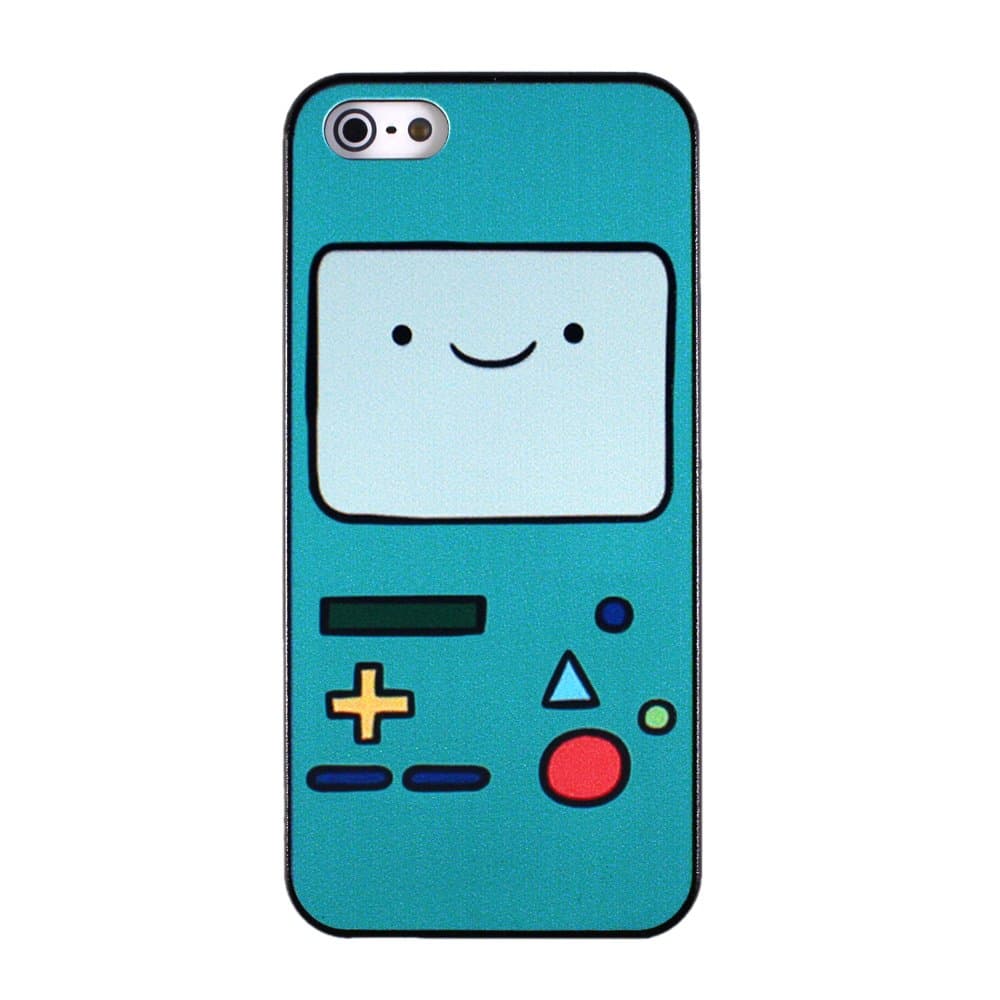 WIPODS® - Adventure Time BMO iPhone 5 Case - Adventure Time Beemo Hard iPhone Case 5S iPhone Cover 5 Hard Case Back Cover 5S
