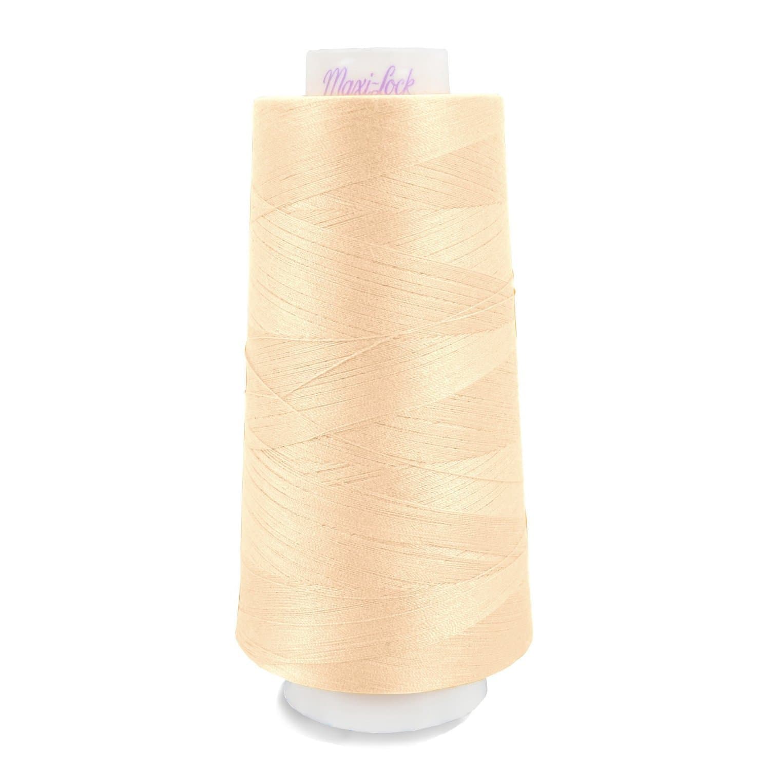 Maxi-Lock Eggshell Serger Thread, 3000 Yard Cone
