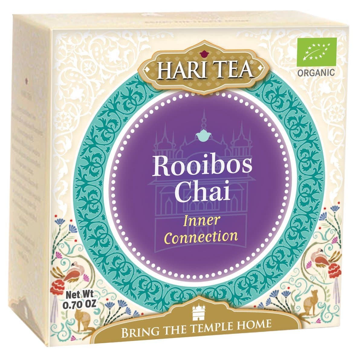 Buddha Box Sampler; Box with All 11 Fine Kinds of Hari Tea ; Premium Tea; Herbal Tea Handcrafted with the Finest Quality Organic Tea Leafs. (Rooibos Chai)